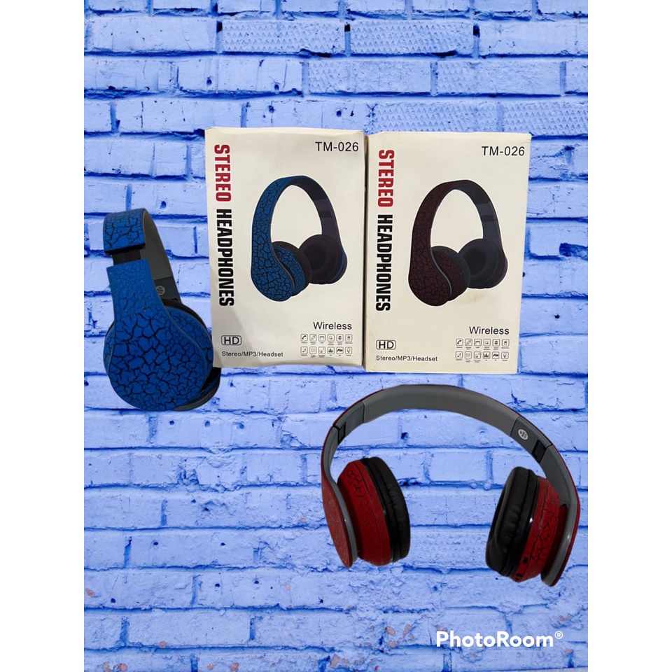 HEADPHONE BANDO BLUETOOH TM-026