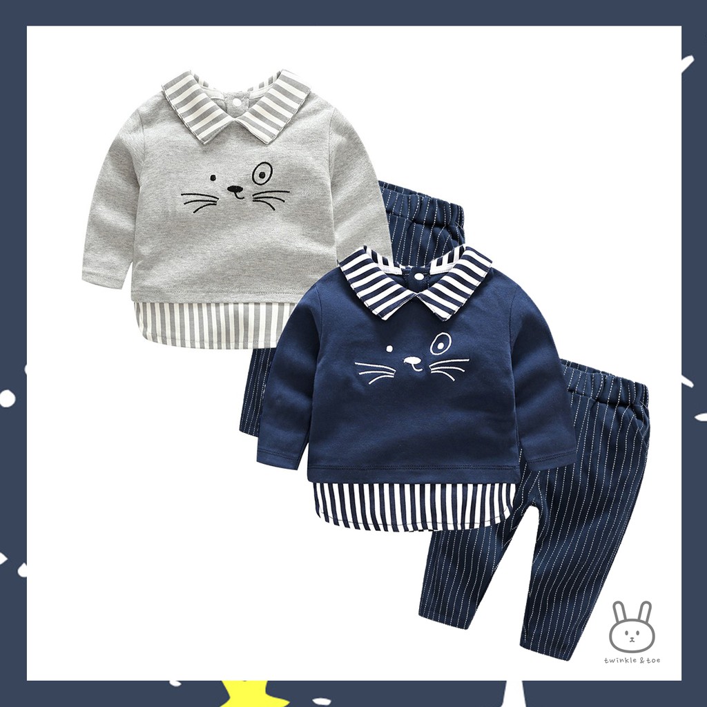 Setelan Bayi Laki laki Satu Set Baju Anak Cowok Setelan Setelan Bayi Laki laki Satu Set Baju Anak Cowok Setelan