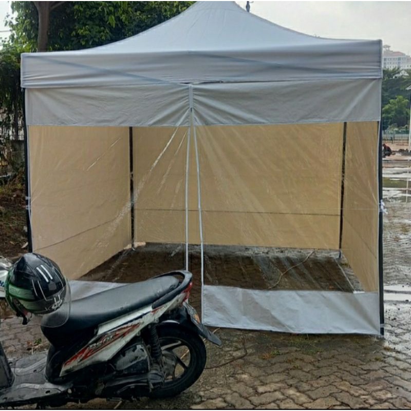 Tenda Lipat Ukuran 3x3 dinding 4 sisi