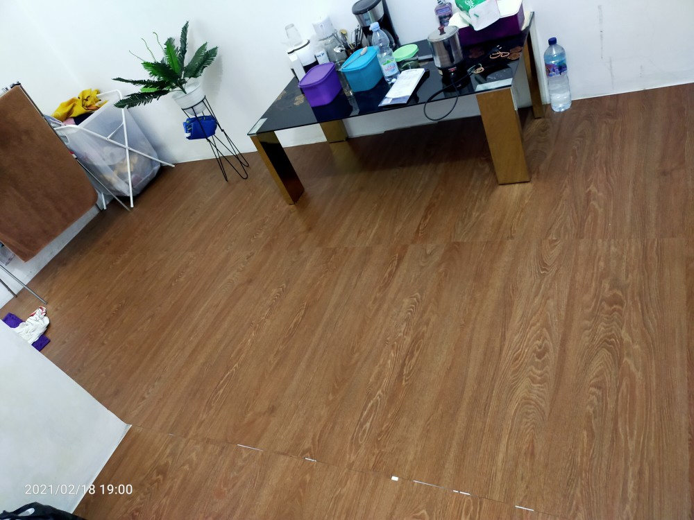 Vinyl Sticker Murah Marvel Korea 2mm Lantai Kayu Vinyl Lantai Karpet Tikar Vinyl Kayu