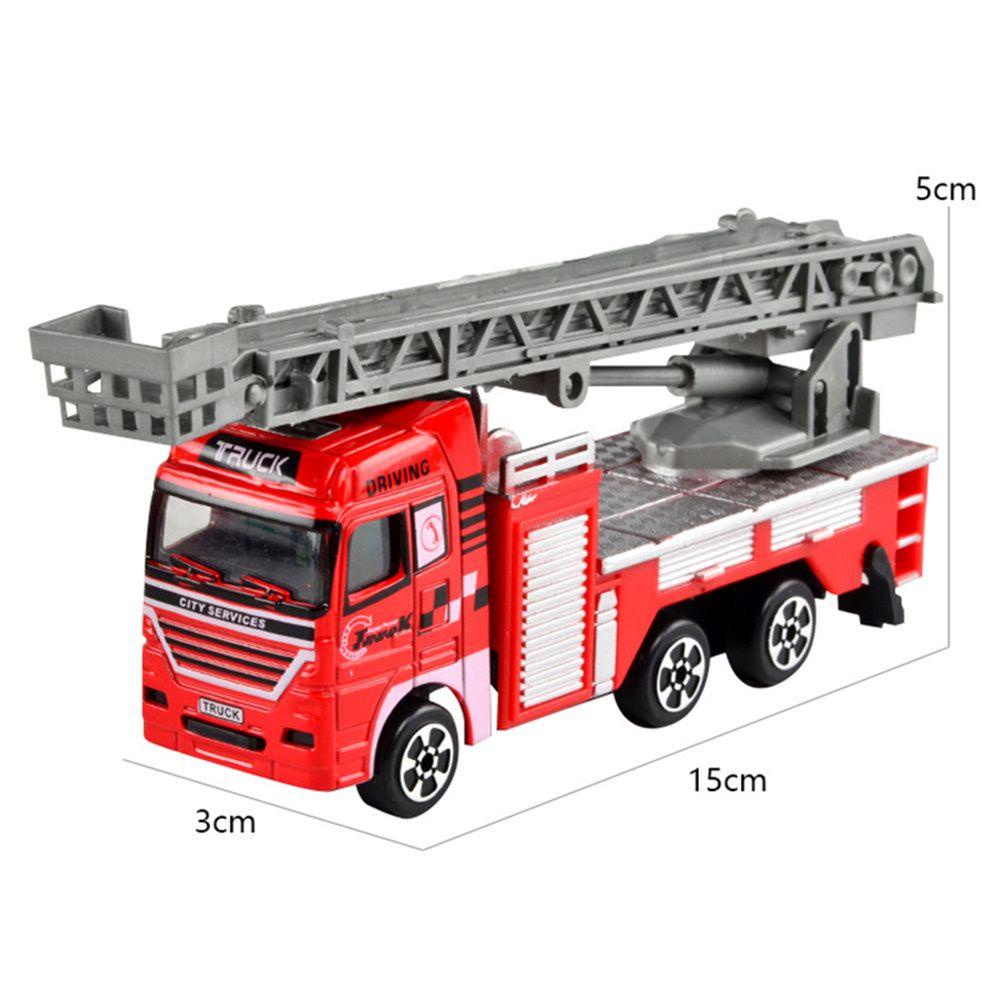 Needway Firetruck Car Mini Hadiah Balita Anak Kendaraan Set Mobil Mainan Mainan Model Truk Mainan Kendaraan Mesin Kendaraan Mainan