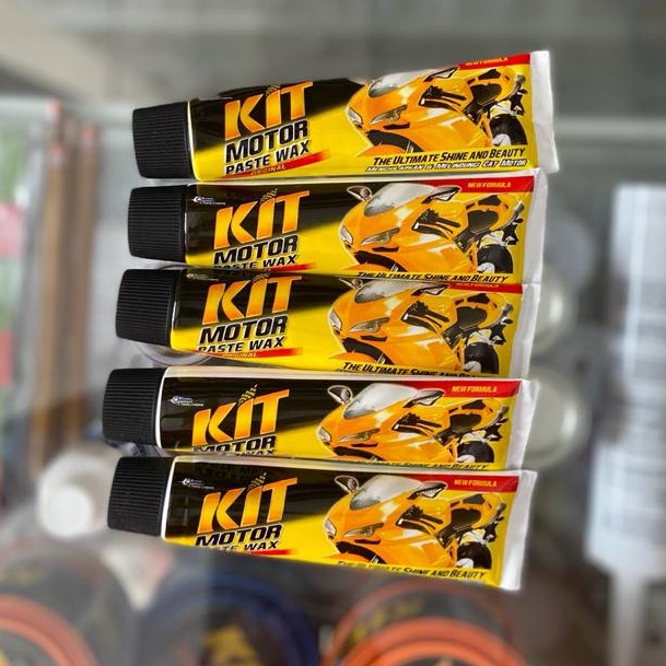 Jual KIT MOTOR PASTE WAX ORIGINAL / KIT ODOL / WASH AND WAX / KIT
