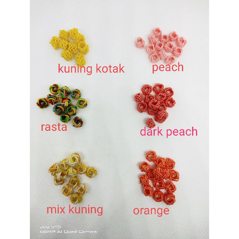 pembatas Gelang kepang / stopper gelng