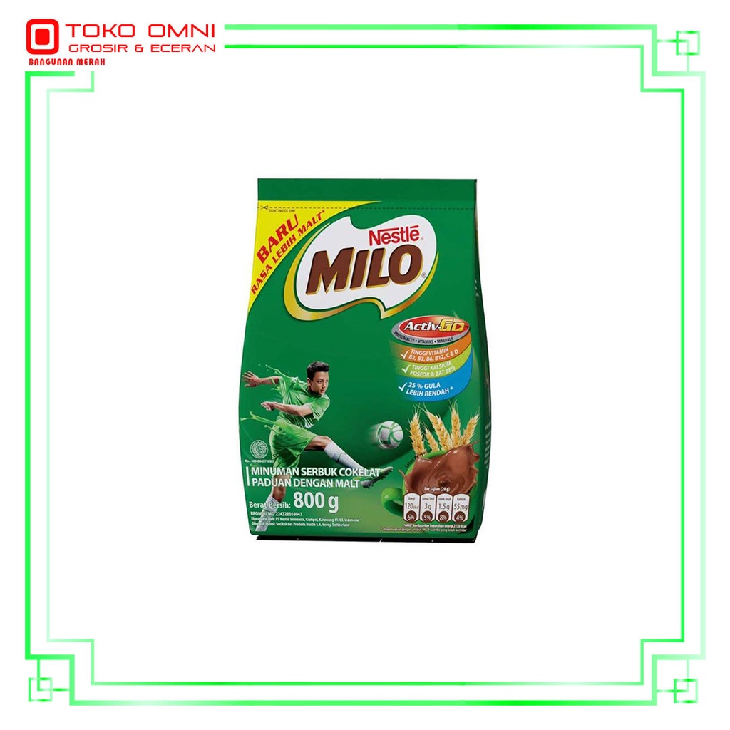 

MILO ACTIVE GO 800 GR