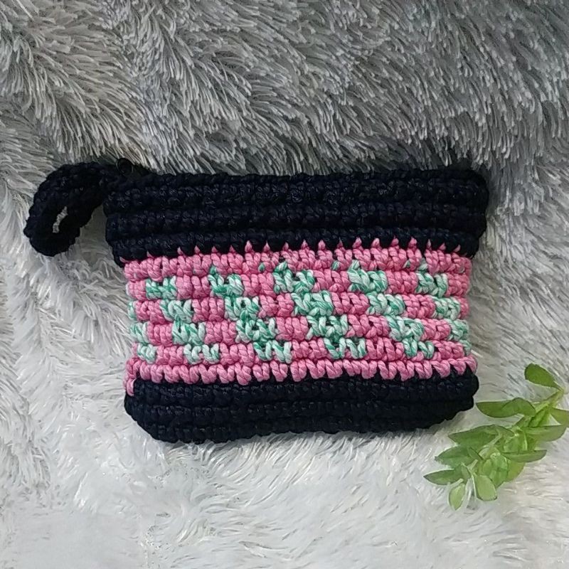 Dompet Rajut Koin / Dompet Rajut / Dompet Wanita / Dompet Rajut Murah