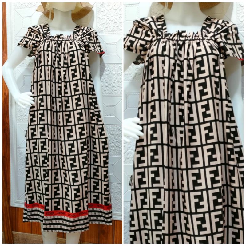 Daster Queen Bahan Rayon by Hisbi Bumil dan Busui Friendly-Queen 15