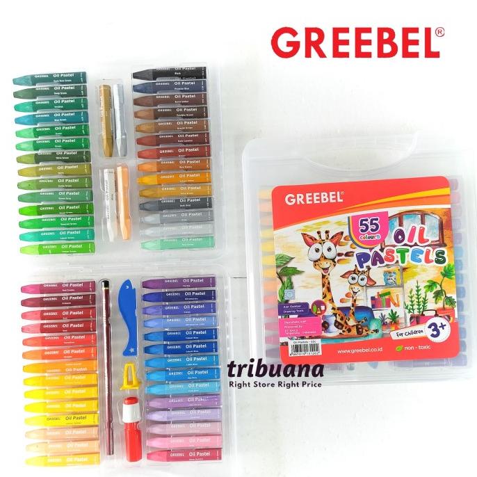 

Oil Pastel /Crayon isi 55 Greebel