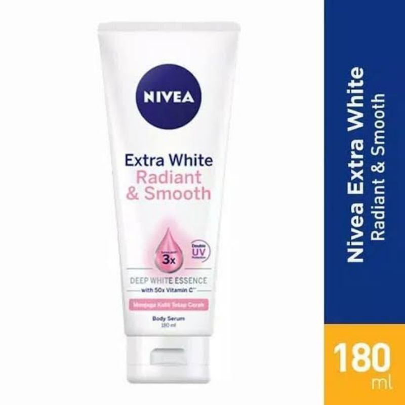 Nivea body serum radiant n smooth