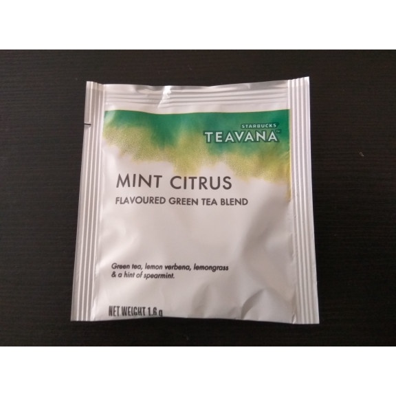 

TEH-DAUN- STARBUCKS TEAVANA TEA TEH CELUP EARL GREY CHAMOMILE ENGLISH BREAKFAST - ENGLISH BFAST