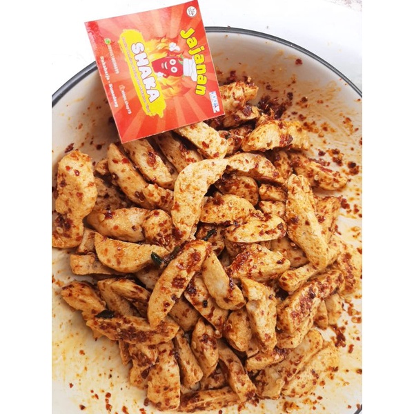 

jajanan shaka basreng viral asin & pedas daun jeruk renyah gurih 1kg