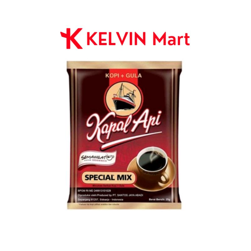 Kapal Api Kopi Bubuk Special Mix 24g | 1 bungkus