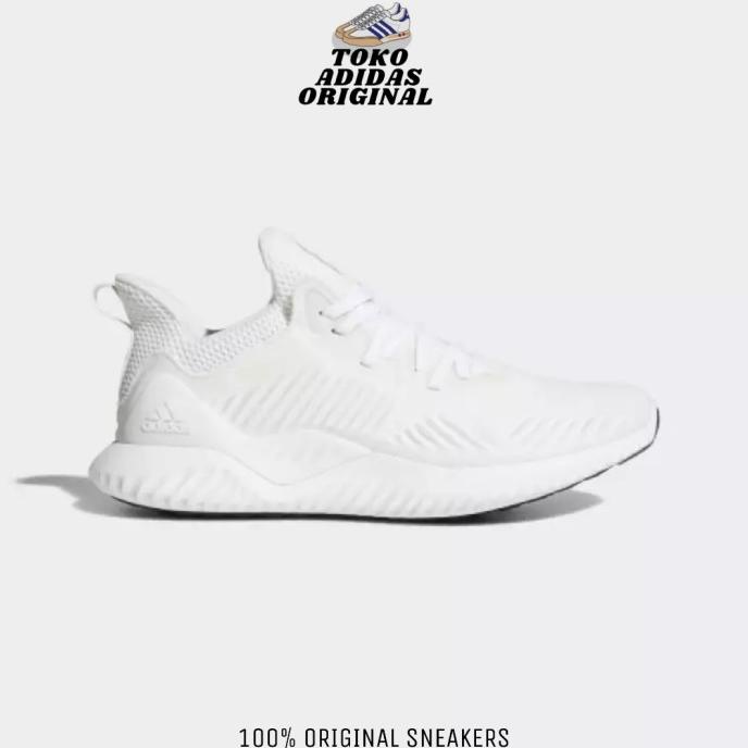SEPATU SPORT PRIA ADIDAS ALPHABOUNCE BEYOND WHITE ORIGINAL 100% BNIB FDF654654E