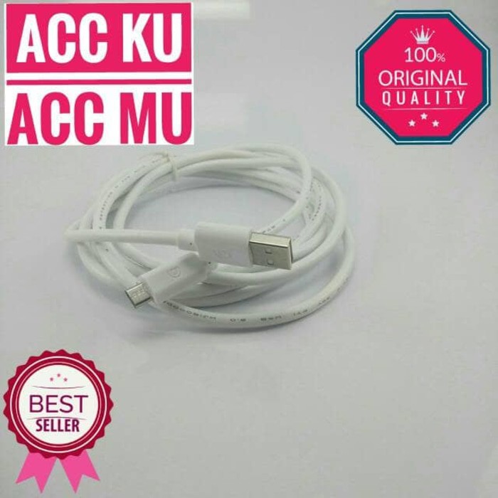 2 Meter Kabel data micro usb kabel charger smartphone kabel micro usb untuk xiaomi oppo vivo lenovo samsung dll