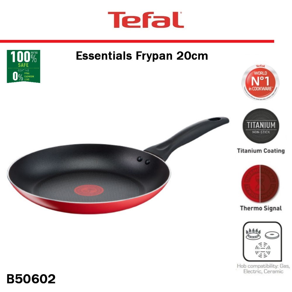 Jual Tefal Essentials Frypan 20cm Panci Wajan Anti Lengket Indonesia ...