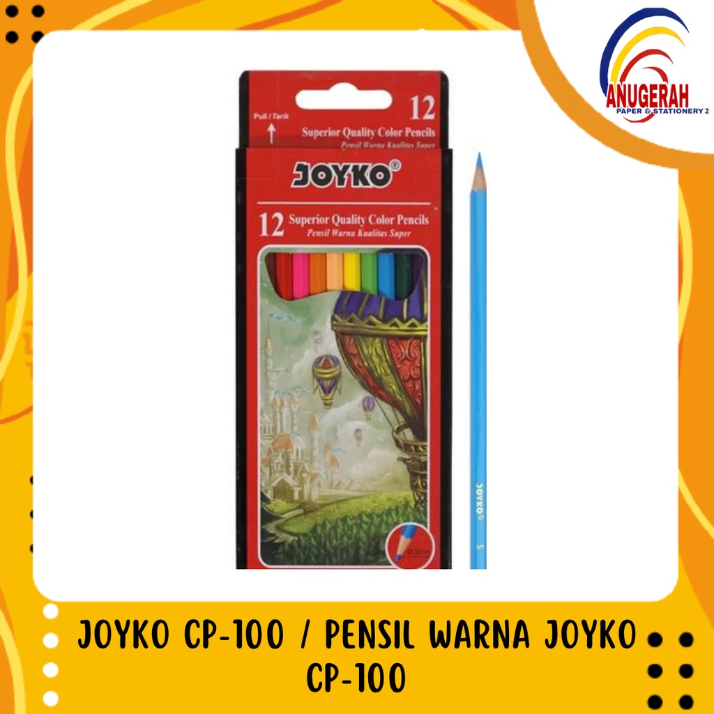 

JOYKO CP-100 / PENSIL WARNA JOYKO CP-100 (PCS)