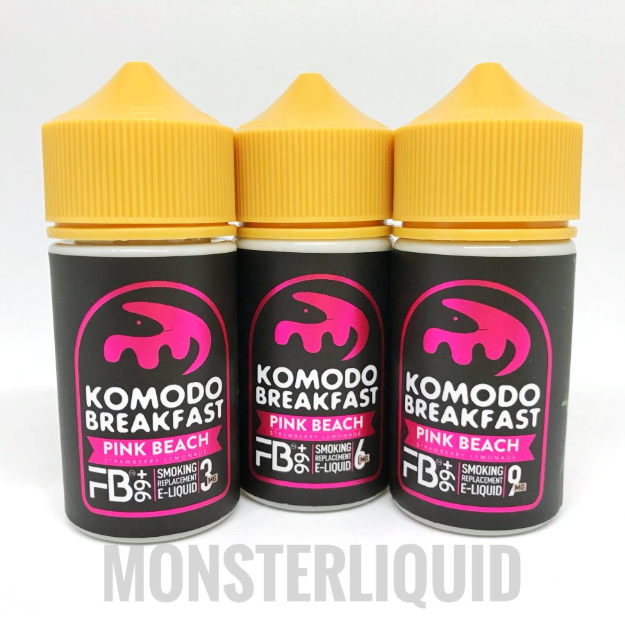 KOMODO BREAKFAST PINK BEACH FREEBASE 99+ BY MOVI 60ML