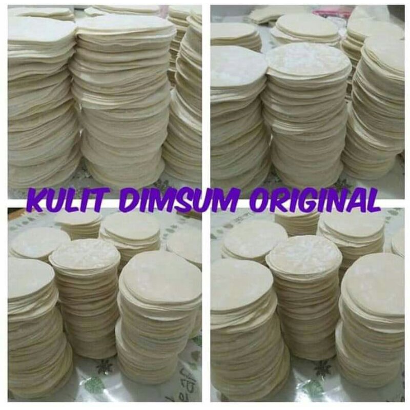

Kulit Dimsum Tipis Swekiau Dumpling Gyoza Hakau Pangsit Bulat