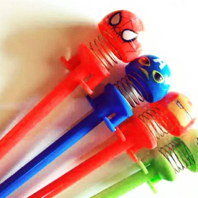 

Pulpen Gel Per ( Bs Goyang ) Karakter Super Hero