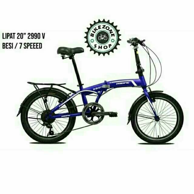 Sepeda lipat 20 inch Pacific 2990 V 7speed