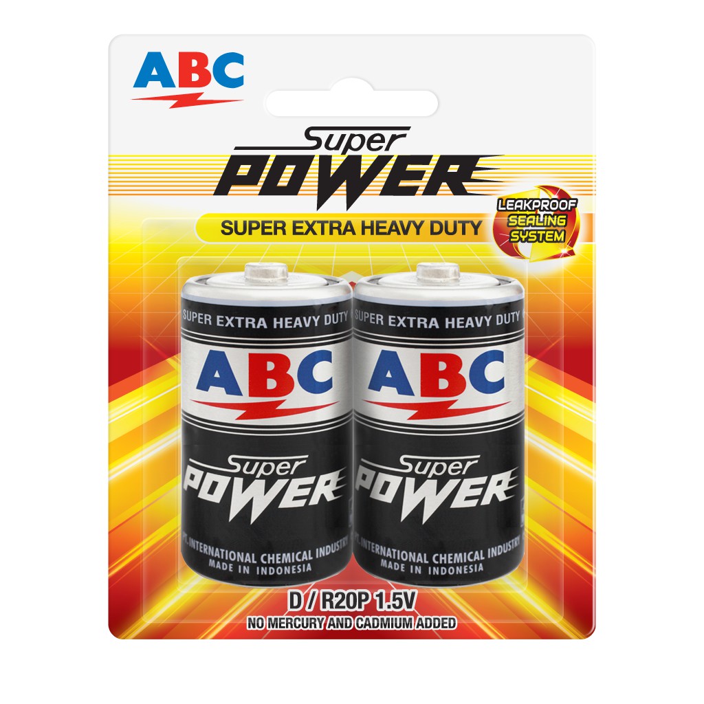 ABC Baterai R20 (D) SPW 2B