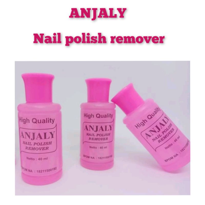 ANJALY NAIL POLISH REMOVER/PENGHAPUS KUTEK (eceran)