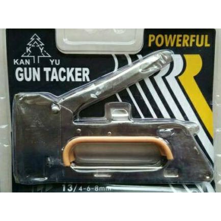 

HARGA SPESIAL Staple Staples Steples Gun Tembak Jok Kulit Motor / Gun Tacker 4-6-8mm