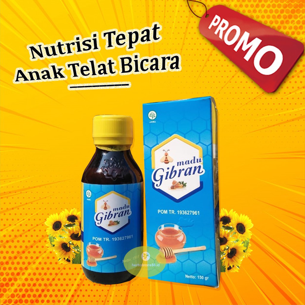 Madu Anak Gibran | Madu Gibran | Hi Brain | Madu Anak Atasi Speech Delay | Madu Anak Telat Bicara