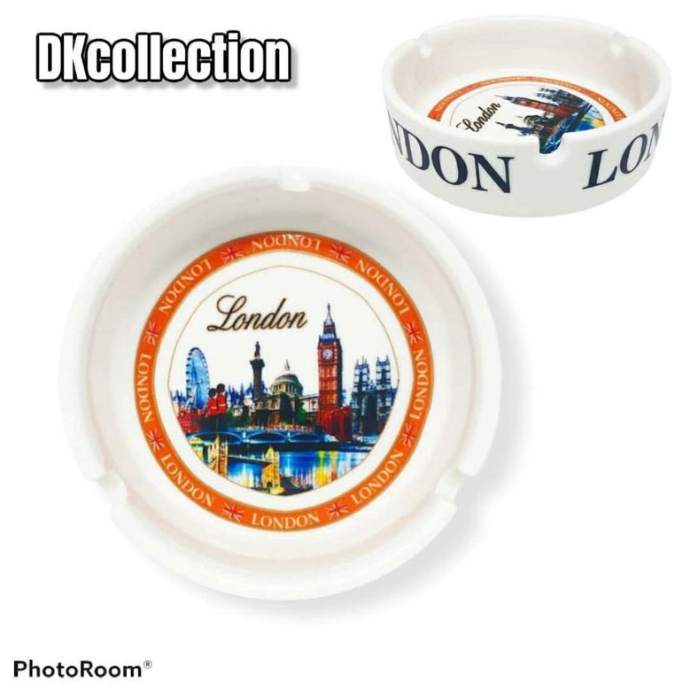 Asbak ceramic london Souvenir asbak England murah - Asbak London - Asbak England