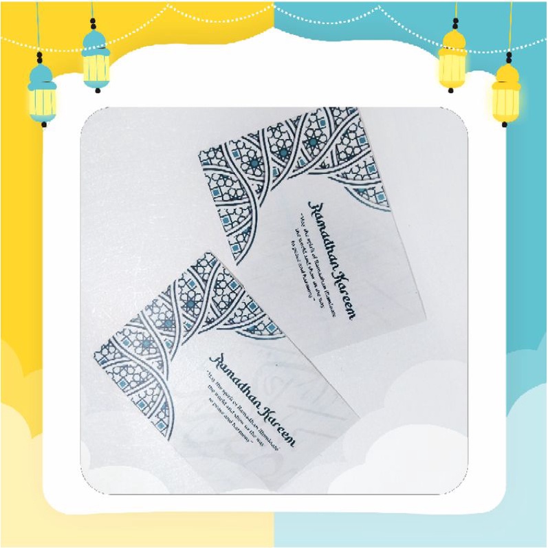 (20pcs) Exclusive Gift Card/ Kartu Ucapan Ramadhan &amp; Lebaran