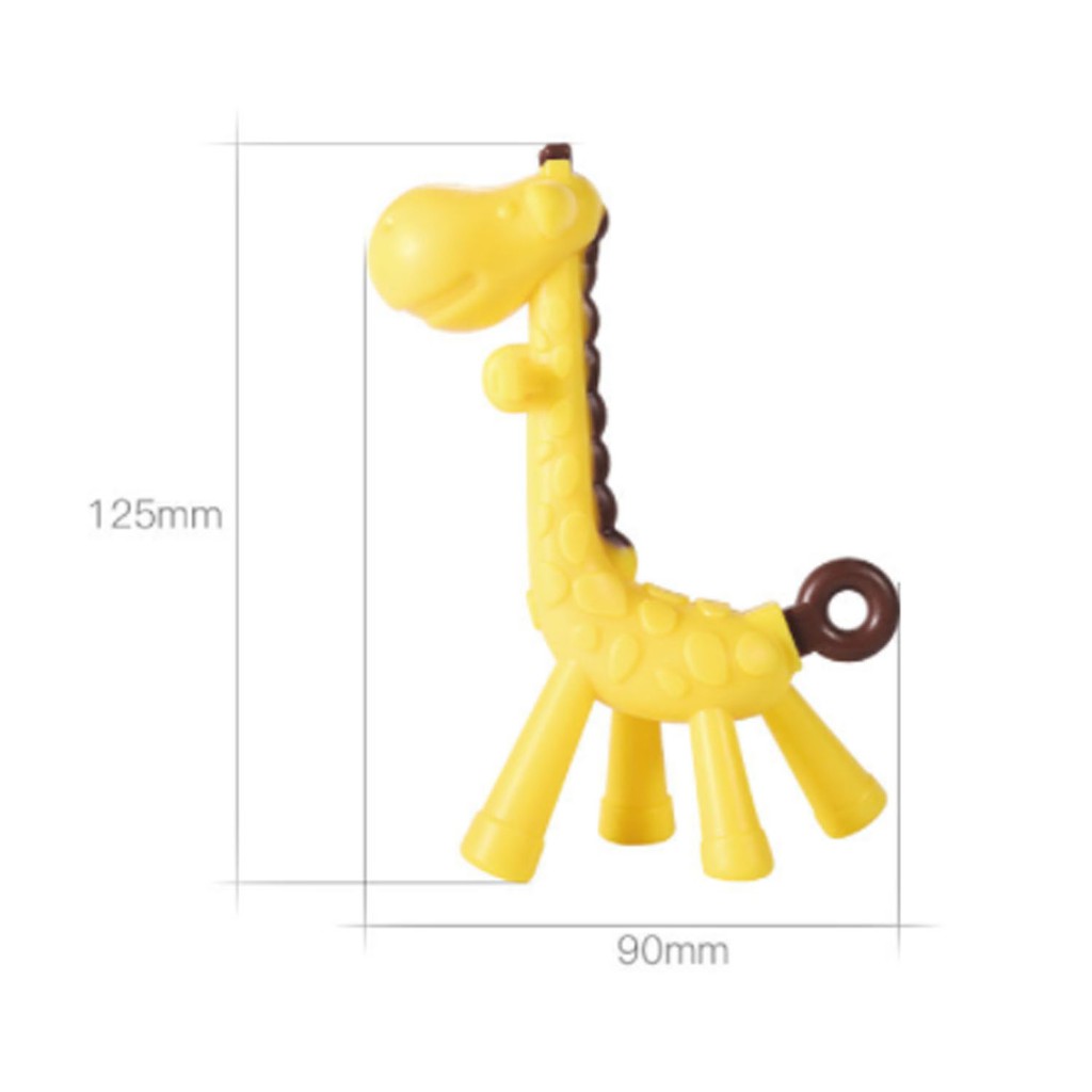 PROMO 10.10 PUNCAK ☀ACCBAYI☀ ACC0009 Teether / Teether Jerapah / Teether Giraffe / Gigitan Jerapah INCLUDE BOX