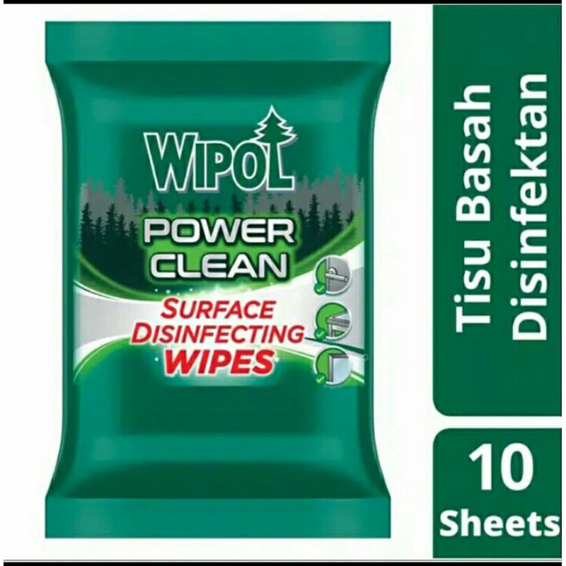 Wipol Tissu Basah Disinfektan