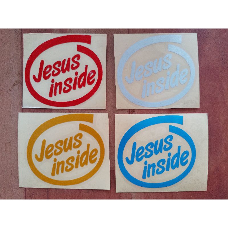STICKER TIMBUL JESUS INSIDE