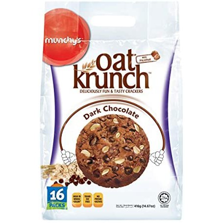 

Munchys Oat Krunch/ Cookies/ Biscuits oat/ Cookies coklat/ cookies strawberry /cookies hazelnut 417g