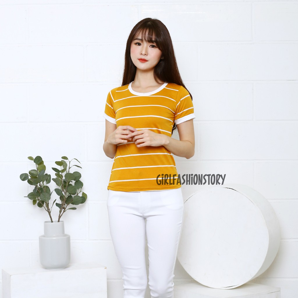 GFS RINGER TEE STRIPE SERIES ORIGINAL