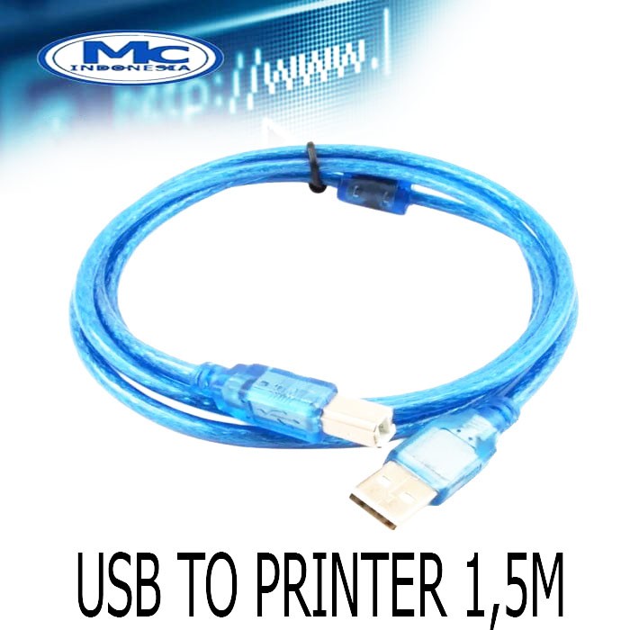 Kabel Printer NYK USB 2.0 1,5M