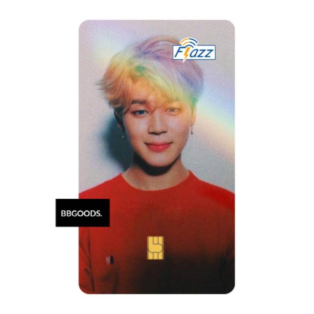 Kartu Flazz BCA Jimin BTS Rp.0