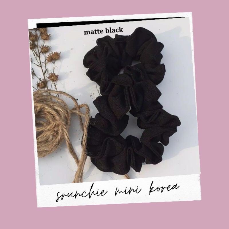 Ikat Rambut / Scrunchie Mini / Cemol / Souvenir