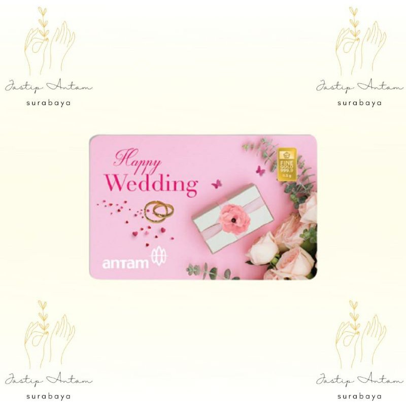 ANTAM GIFT SERIES HAPPY WEDDING / ANTAM HAPPY WEDDING