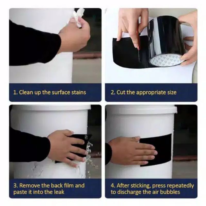 Lakban Isolasi Pipa Ledeng Waterproof