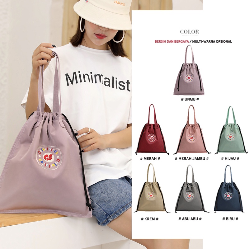 COLORFUL FOX 0460 Tas Selempang Wanita Shoulder Bag Wanita Hand Bag Wanita Bahan Anti Air