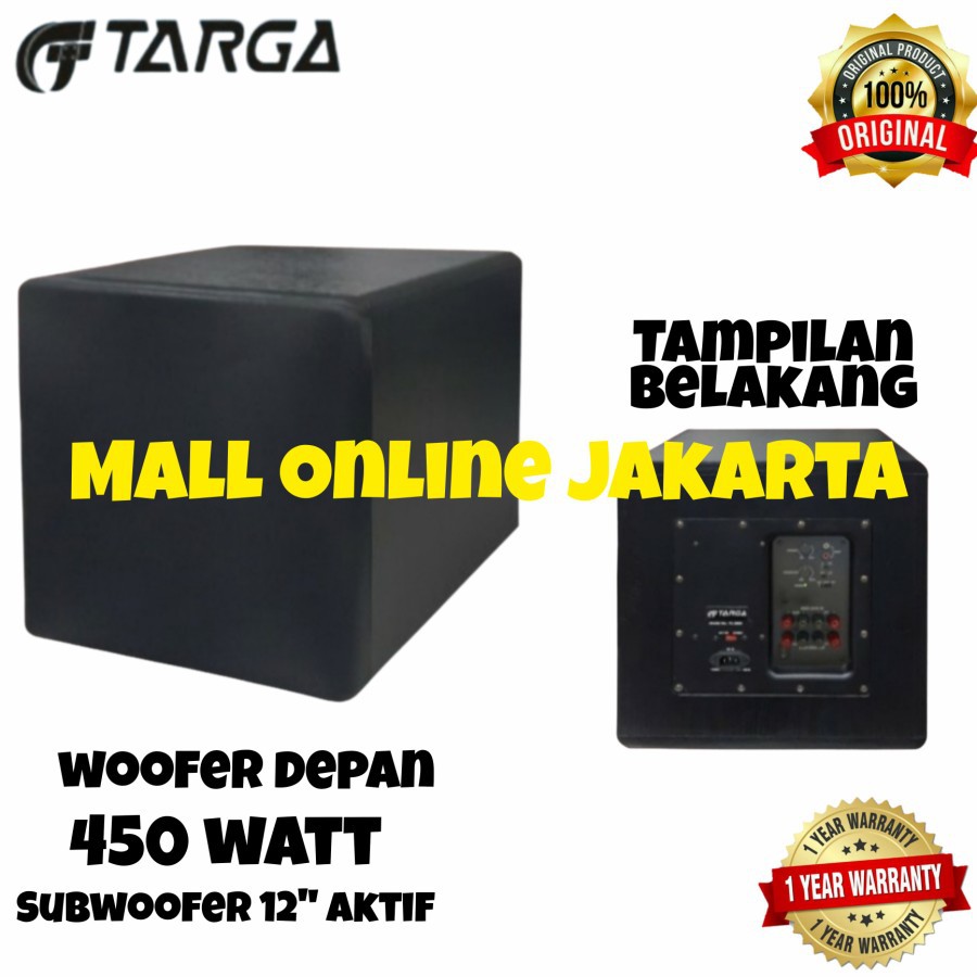 Subwoofer Aktif 12 inch Murah Targa ps 200 d woofer depan ps200 ps200d