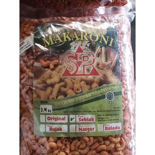 

Makaroni Bantet SP Seblak 2,4 kg