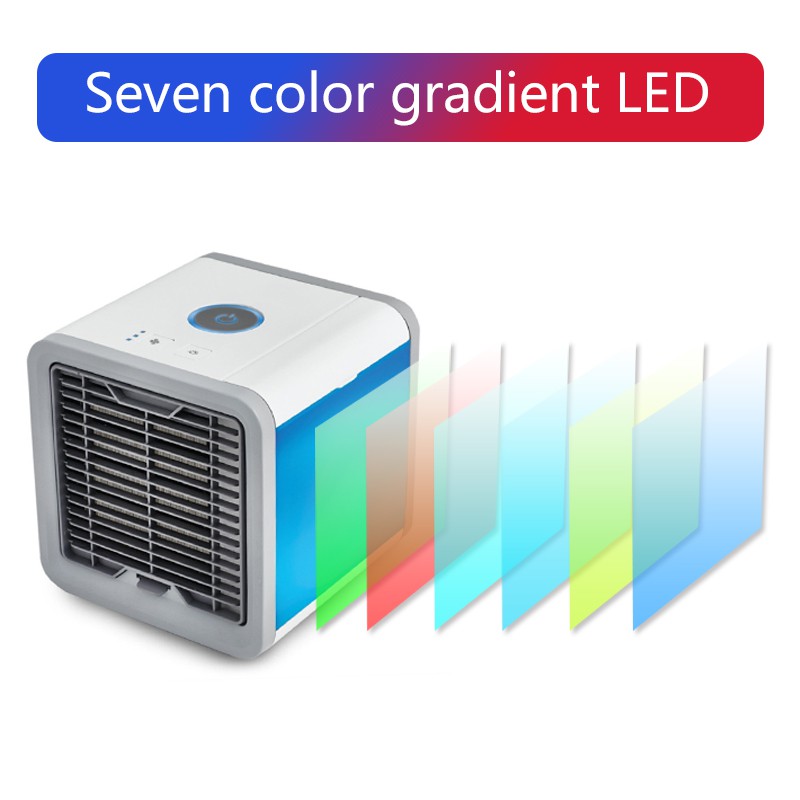 ORIGINAL 7 Colors Light Air Artic AC Mini AC Potable Pendingin Ruangan LED