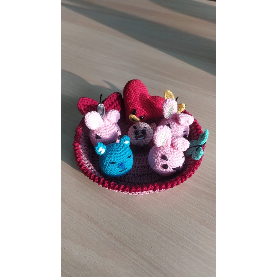 Gantungan Kunci BT21 Cooky//Key Chain BT21 Cooky//Koya//Tata