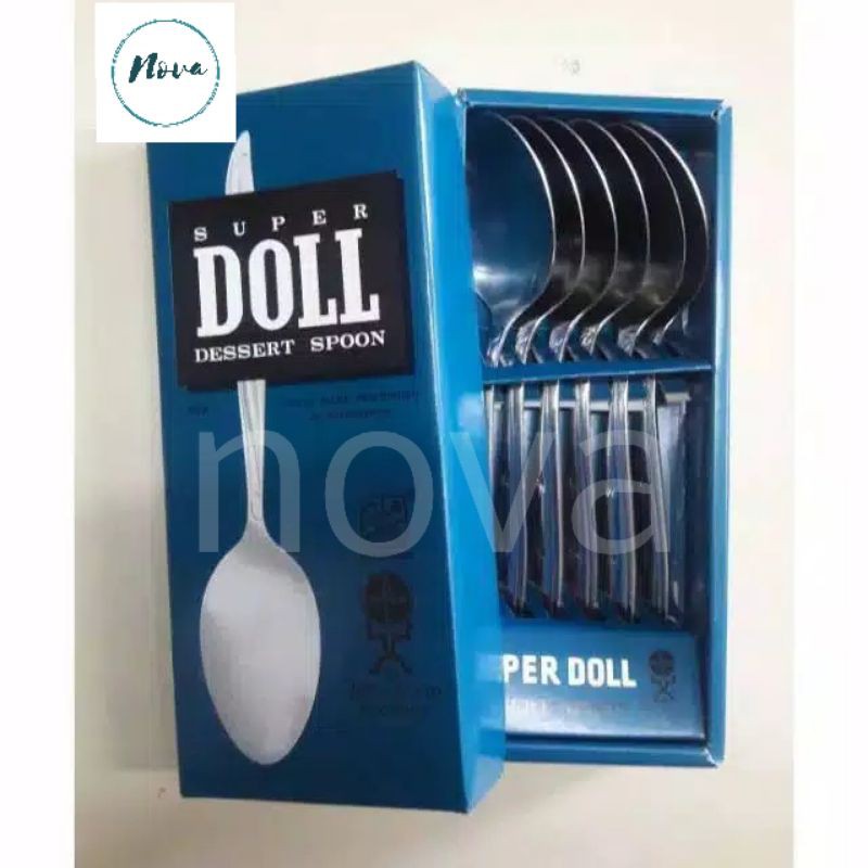 Sendok makan SUPER DOLL isi 6 pcs