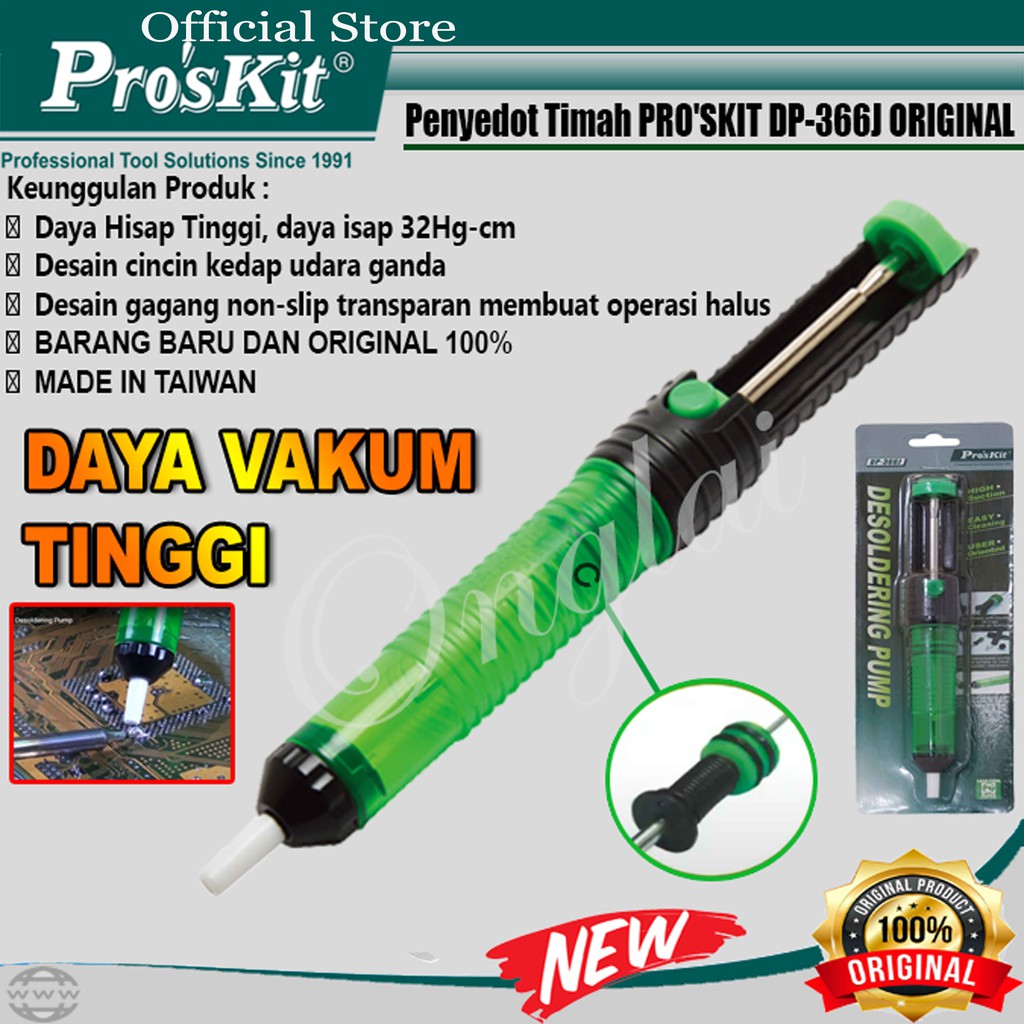 PENYEDOT TIMAH PRO'SKIT DP-366J ORIGINAL