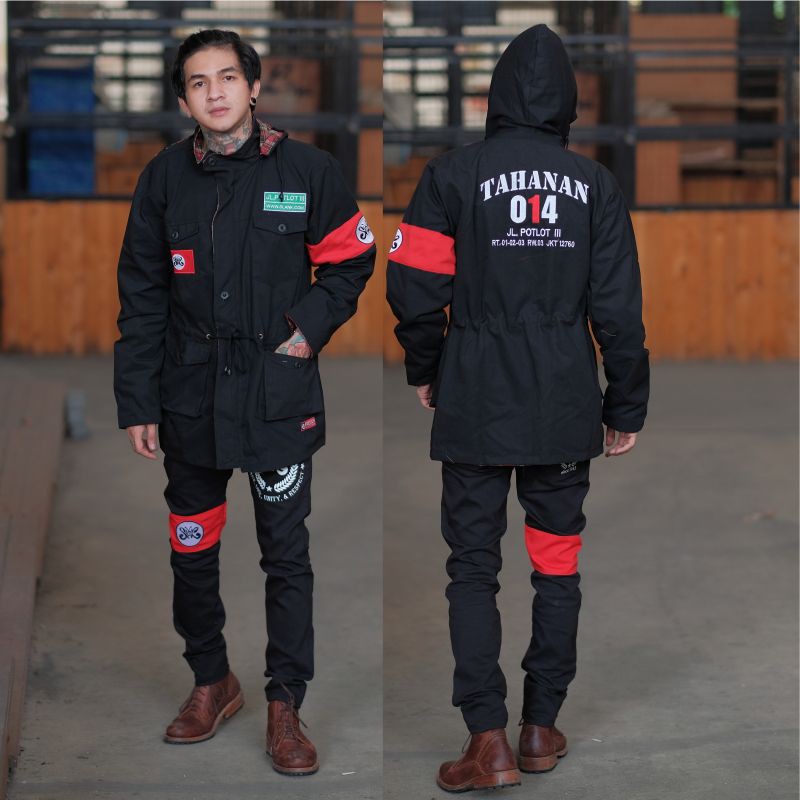 JAKET PARKA SLANK - JAKET SLANK - Toto.store12