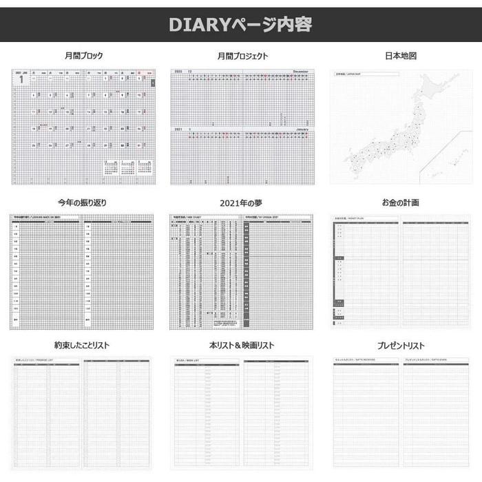 

Radula / Kokuyo Jibun Techo Biz | A5 Slim / B6 Slim Diary | Jibun 2022 Kualitas Terbaik