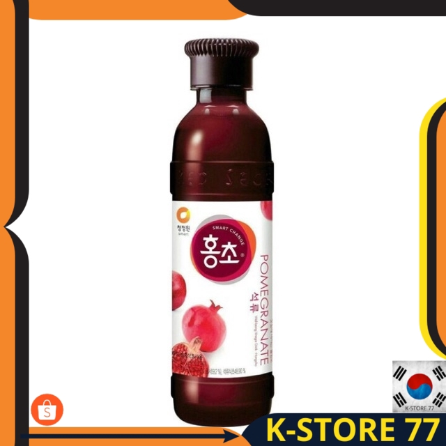 

MINUMAN KOREA INSTAN/MINUMAN KOREA HALAL/KOREA DRINK HONGCHO CUKA BUAH DELIMA 500 ML KESEHATAN TUBUH