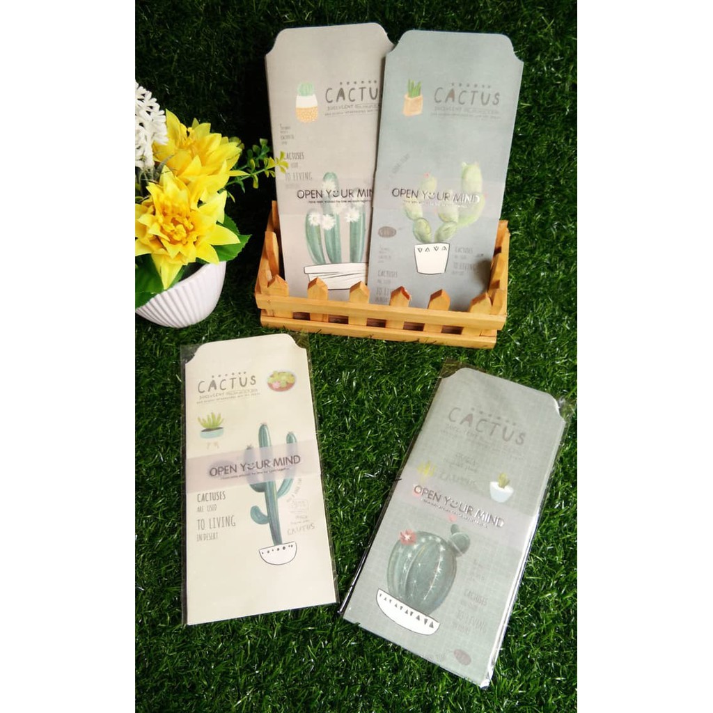 

Amplop Lebaran / Angpao Wedding / Ultah Motif Fancy - CACTUS Murah